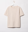 【Merz b. Schwanen】214 Loopwheeled Midweight T-Shirt Nature 圓織重磅微寬有機棉素T天然色
