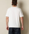 【Merz b. Schwanen】214 Loopwheeled Midweight T-Shirt White 圓織重磅微寬有機棉素T白色