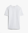 【Merz b. Schwanen】214 Loopwheeled Midweight T-Shirt White 圓織重磅微寬有機棉素T白色