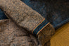 【ONI DENIM】246-CCD-MOCA Moca Weft Crushed Concrete Denim 15oz Neat Straight Jeans 