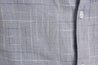 【3sixteen】Loop Collar Shirt Graphite Crosshatch