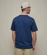 【Merz b. Schwanen】2M15 Vintage Machine Refined T-Shirt Ink Blue 經典重磅有機棉素T墨藍色