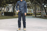 【ONI DENIM】525-NI 16.5oz Natural Indigo Rope Dyeing Denim Classic Straight / 天然靛藍 繩染 異番手紗線特製 修身直筒