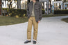【Indigofera】Heyes Pants Broken Twill Beige／水洗帆布破紋工作褲