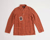 【Vetra】French Workwear 3L24/5C Heavy Linen Jacket CHANTERELLE
