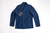 【Vetra】French Workwear 3L39/5C Heavy Linen Jacket PEACOCK