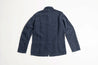 【Vetra】French Workwear 3L55/5C Heavy Linen Jacket NAVY