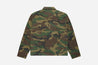 【3sixteen】Club Jacket Camo Twill 輕磅斜紋復古石洗迷彩防風夾克