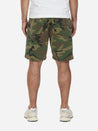 【3sixteen】Drawstring Shorts Camo Twill 復古石洗迷彩綁帶短褲