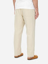 【3sixteen】Easy Pant Alabaster Cotton/Linen 雪花石膏色棉麻混紡休閒綁帶長褲