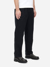 【3sixteen】Easy Pant Black Cotton/Linen 黑色棉麻混紡休閒綁帶長褲