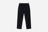 【3sixteen】Easy Pant Black Cotton/Linen 黑色棉麻混紡休閒綁帶長褲