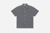 【3sixteen】Resort Shirt Black Rattan 立體藤編織紋渡假村襯衫