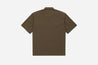 【3sixteen】Safari Shirt Drab Barkcloth