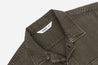 【3sixteen】Short Sleeve Workshirt Umber Stonewash 