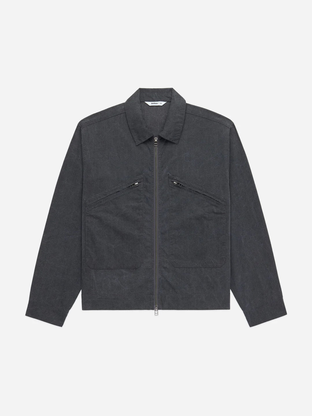 3sixteen】Cycling Jacket Graphite – Blue Beach Denim