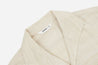 【3sixteen】Leisure Shirt Ivory Handloom Silk 