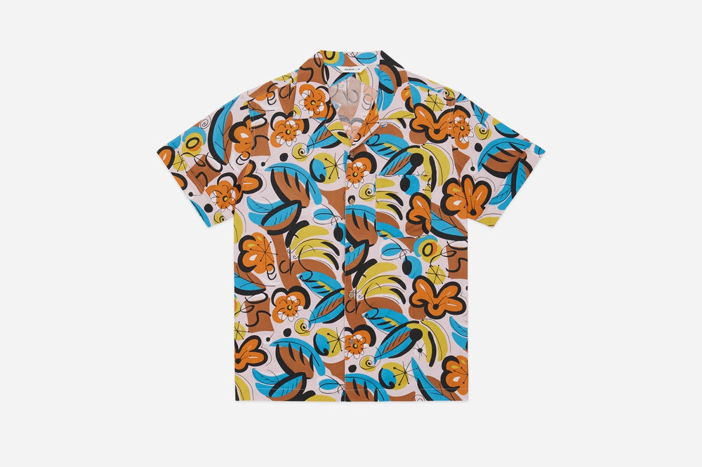 【3sixteen】Vacation Shirt Tropical Print 天絲棉滿版熱帶印花度假襯衫