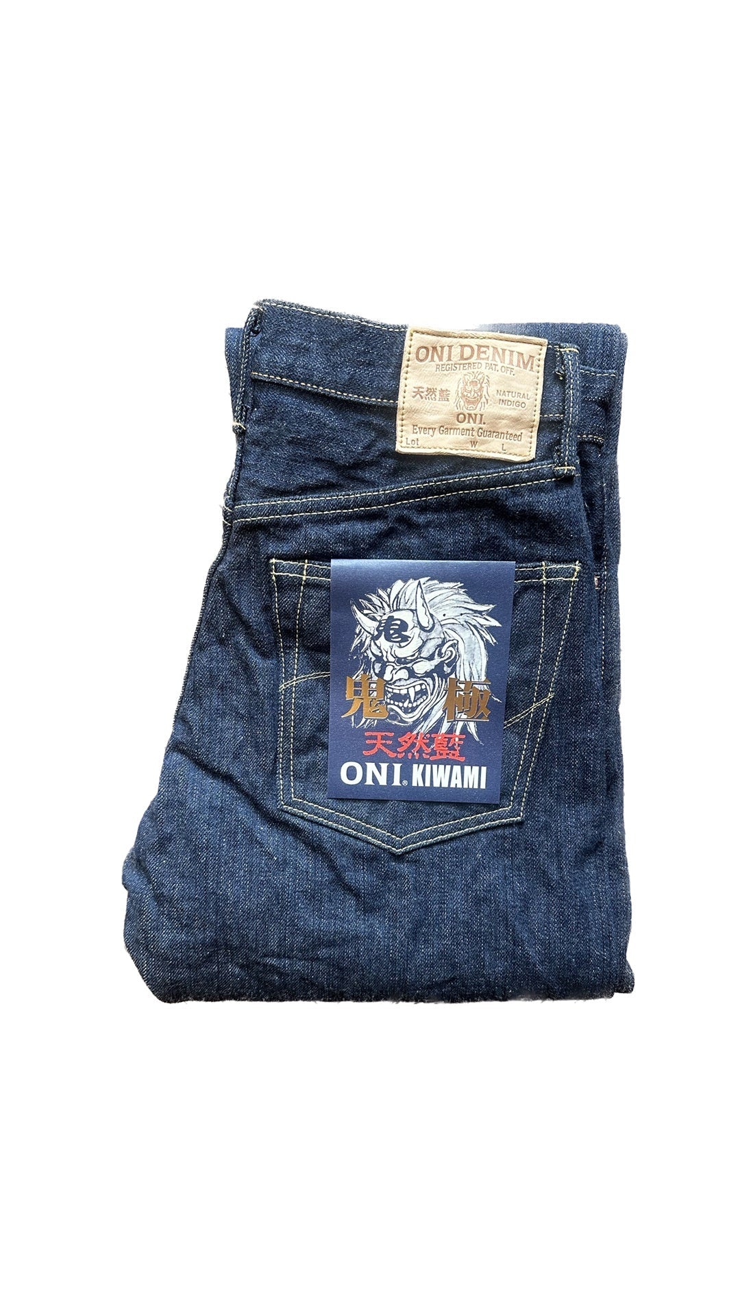 ONI DENIM】ONI 288 Kiwami Natural Indigo Dye Regular Straight
