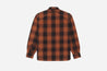 【3sixteen】Pima Cotton Collared Cardigan Burgundy