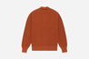【3sixteen】Pima Cotton Collared Cardigan Rust