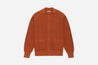 【3sixteen】Pima Cotton Collared Cardigan Rust