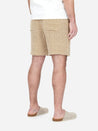 【3sixteen】Drawstring Shorts Nutmeg Jacquard / 特殊設計圖樣緹花 針織休閒短褲