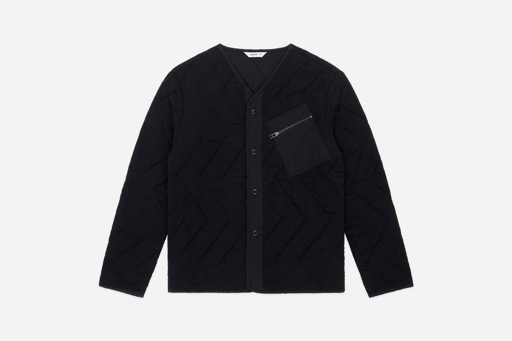 【3sixteen】Liner Jacket Onyx 天絲棉衍縫夾克黑瑪瑙色