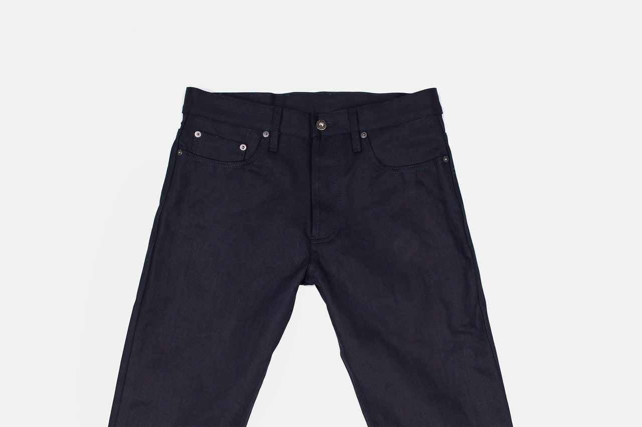 3sixteen】NT-120x Shadow Selvedge Narrow Tapered Jeans – Blue