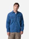 【3sixteen】USN Overshirt - Stonewashed Indigo Canvas 
