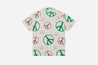 【3sixteen】Vacation Shirt 20th Anniversary Peace Sign / 亞麻襯衫 手印和平符號