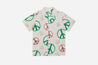【3sixteen】Vacation Shirt 20th Anniversary Peace Sign / 亞麻襯衫 手印和平符號