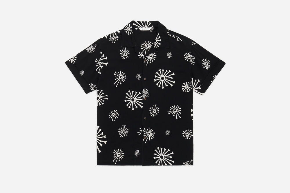 【3sixteen】Vacation Shirt Bone Print 天絲棉滿版骨紋印花度假襯衫