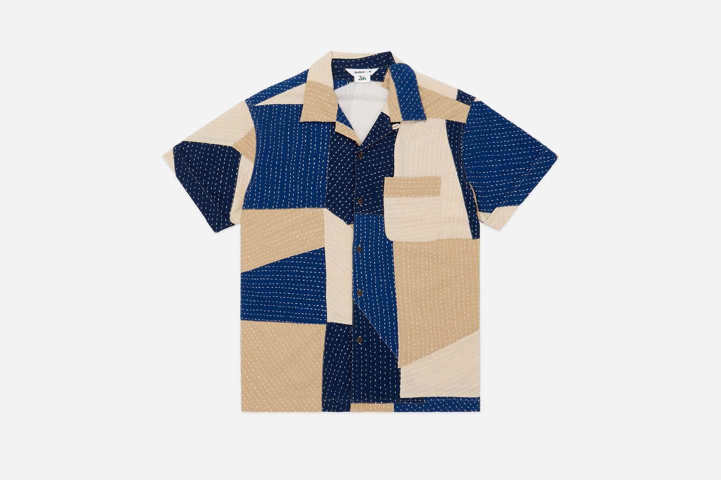 トップス Embroidery Patchwork Shirts 12410403 Embroidery Patchwork Shirts 12410403