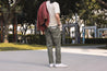 【Benzak Denim Developers】BC-04 RELAXED CHINO 8.5 oz. aged green sateen twill