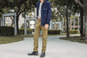 【Naked & Famous】Raw Cotton Canvas Brown 