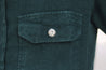 【Indigofera】Delray Shirt Linen Canvas Petrol