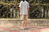 【Universal Works】Camp Shirt In Blue Nisi Cotton
