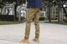 【Naked & Famous】Raw Cotton Canvas Brown 