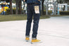 【ONI DENIM】122S Stretch Denim 15oz White x Beige 特製中高磅數彈性丹寧窄版錐形褲