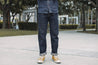 【ONI DENIM】525-NI 16.5oz Natural Indigo Rope Dyeing Denim Classic Straight / 天然靛藍 繩染 異番手紗線特製 修身直筒