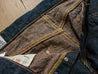 【ONI DENIM】902-CCD-MOCA Moca Weft Crushed Concrete Denim 15oz High Tapered Jeans