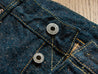【ONI DENIM】902-CCD-MOCA Moca Weft Crushed Concrete Denim 15oz High Tapered Jeans