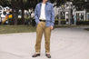 【3sixteen】 Crosscut Western Cerulean Handloom Khadi Denim／手織復古面料丹寧襯衫
