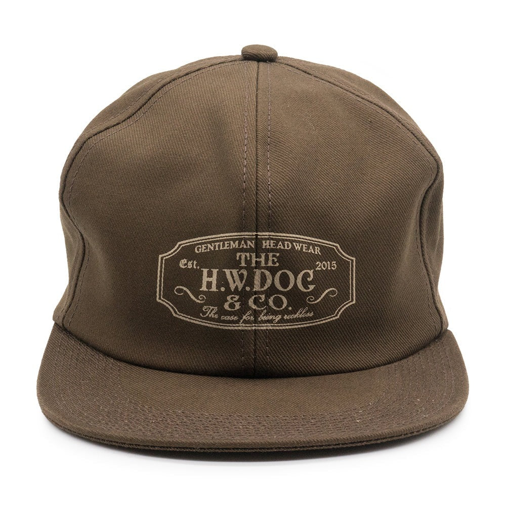 H.W.Dog&Co.】D-00004 Trucker Cap Brown – Blue Beach Denim