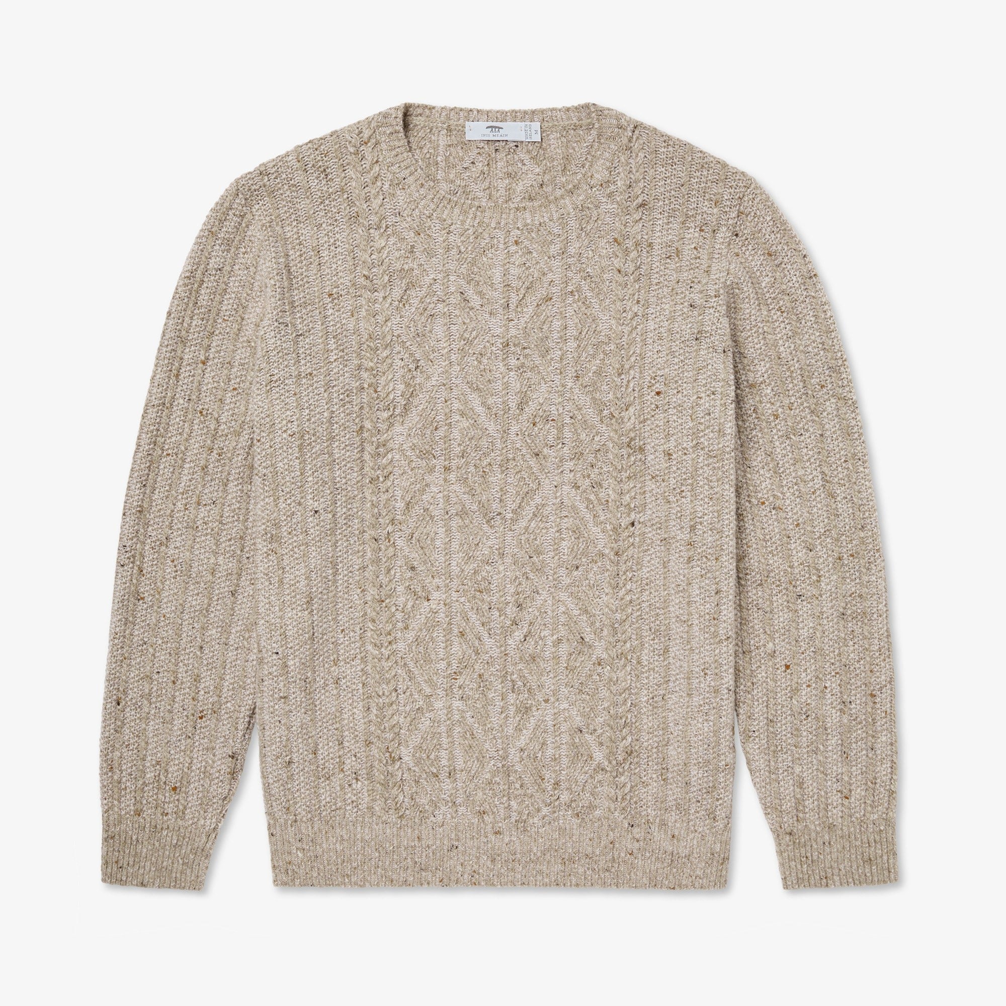 INIS MEAIN / Crew Neck Knit イニッシュマン Inis Meain – No Man Walks Alone