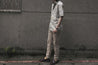 【ABCL Garments】PAUL gabardine Beige 卡其色華達呢合身長褲