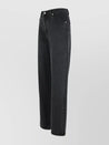 【A.P.C.】Jean Fairfax LE NOIR DELAVE Washed Black Relax Straight Jeans