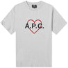 【A.P.C.】T-shirt Billy Heather Grey APC情侶特別款短T灰色