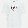 【A.P.C.】T-shirt Billy White APC情侶特別款短T
